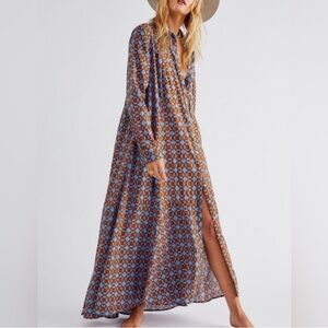 Free People Little Daisy Shirtdress